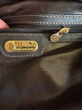 Tracollina Fendi Zucca vintage