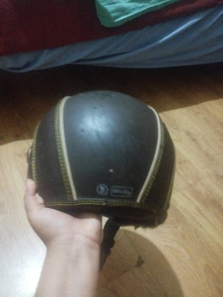 Casco de moto Helix negro