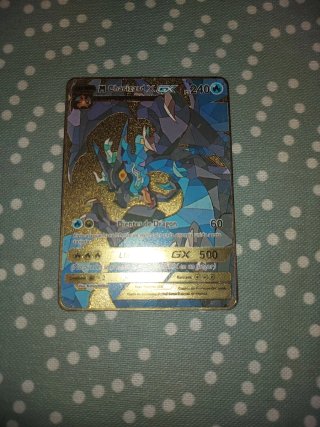 Carta Pokémon Charizard GX Metálica 240 PS