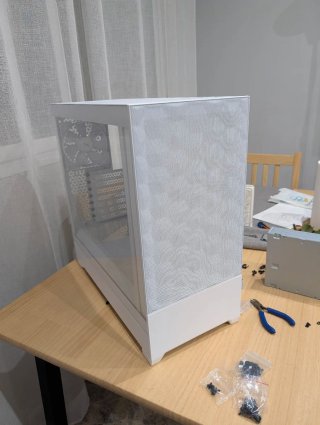 Caja PC Fractal Pop Air Blanca (con accesorios)