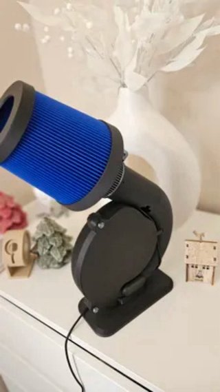 Lámpara Turbo LED Azul