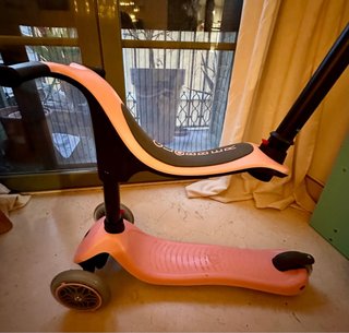 Patinete Globber Rosa 3 Ruedas