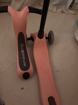 Patinete Globber Rosa 3 Ruedas