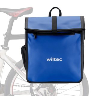 Wiltec | Borsa bici 22 l blu impermeabile · Borse