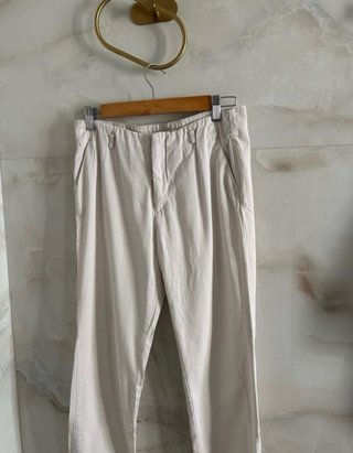 Pantalones Lefties beige talla 36