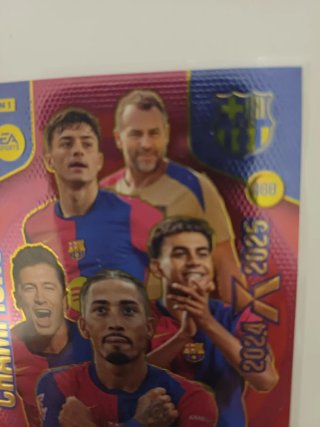 Cromo Panini Champions 2024-2025 FCB
