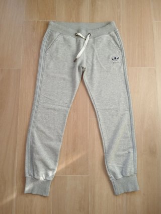 Pantalón Adidas 2010 Gris Talla M