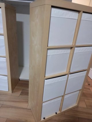 3 Scaffali Kallax 25€ ciascuno tranne uno a 20€