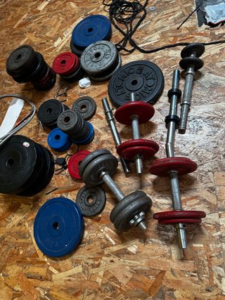 Equipo de gimnasio completo