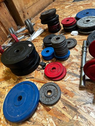 Equipo de gimnasio completo