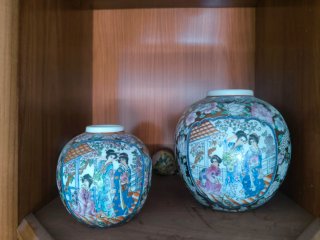 Jarrón Japonés Cerámica