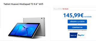 Tablet-Teléfono Huawei MediaPad T3 9.6