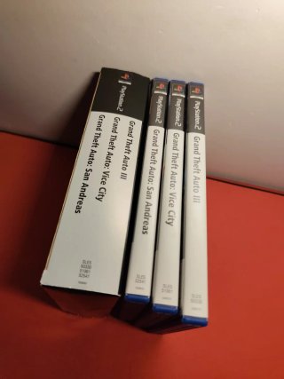 Trilogía Grand Theft Auto PS2