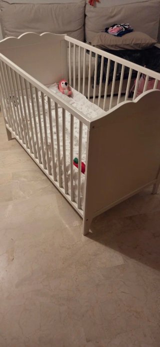Cuna blanca Ikea