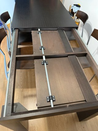 Mesa de comedor extensible madera maciza