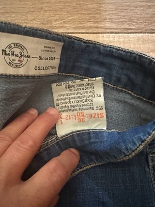 Bermudas vaqueras hombre azules
