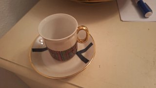 Juego café antiguo Felmar 12 tazas