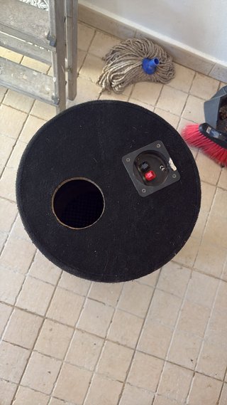 Cajón Subwoofer 12'' Negro