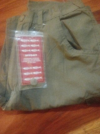 Pantaloni da lavoro verde oliva