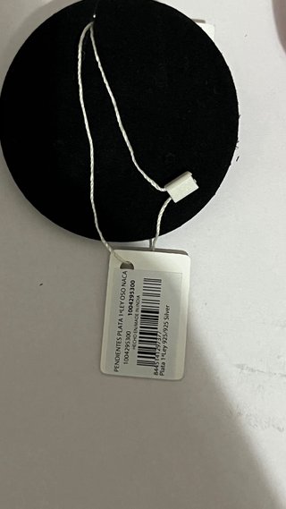 Pendientes Tous Oso Nacar Plata