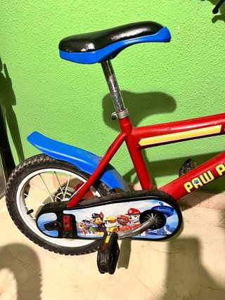 Bicicleta Patrulla Canina Niño