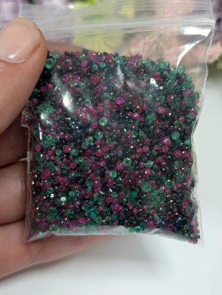 Lote de piedras preciosas naturales