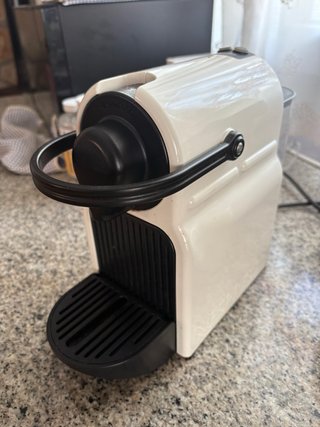 Cafetera Nespresso Krups Blanca