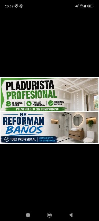 SE REFORMAN BAÑOS COMPLETOS