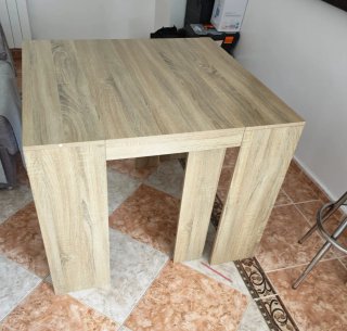 Mesa extensible madera