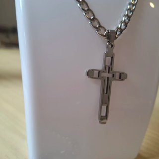 Juego Cadena y Pulsera Acero Hombre