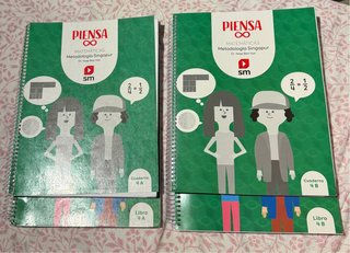 Libro de matematicas,piensa infinito de 4 Primaria
