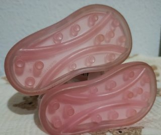 Sandalias Igor Tobby Velcro Talla 19 Rosa