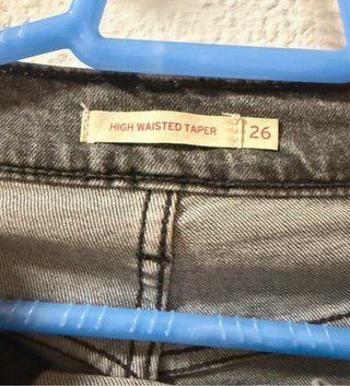 Pantalones Vaqueros Levi's High Waisted Grises