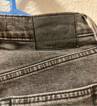 Pantalones Vaqueros Levi's High Waisted Grises