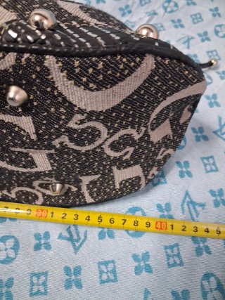 Bolso Vintage Estilo 2K Negro Gris