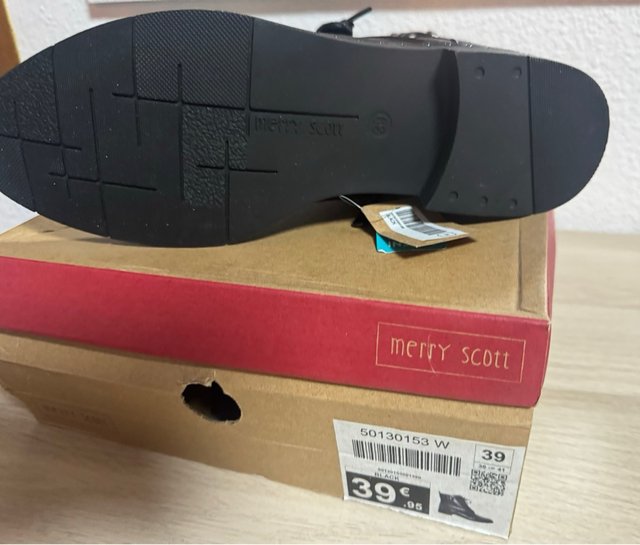 Botas de piel Merry Scott T.39