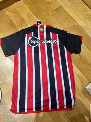Camiseta São Paulo Adidas Roja y Negra