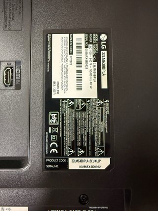 Smart TV LG 32 Modelo 32LM630BPLA