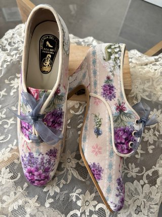 Zapatos de fallera Paco Ochoa nuevos sin estrenar