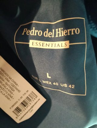 Chaleco Pedro del Hierro Azul Talla L