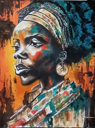 Cuadro acrílico■UNICO■ pintado a mano 50x40