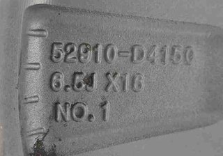 Llanta kia 52910d4150 optima (jf) 1.7 crdi 2375263