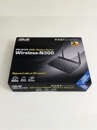 ASUS Modem Router WiFi DSL-N12E Wireless LAN