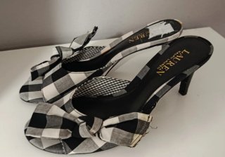 Zapatos Tacón Polo Ralph Lauren Cuadros