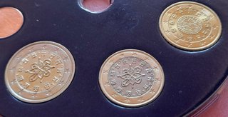 Monete Portogallo Euro 2002 set 8 monete completò