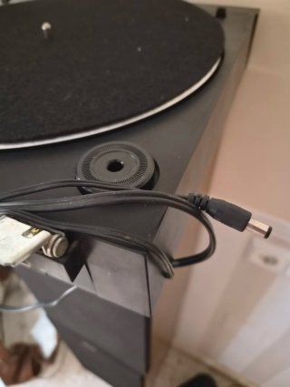 Tocadiscos Sansui Negro