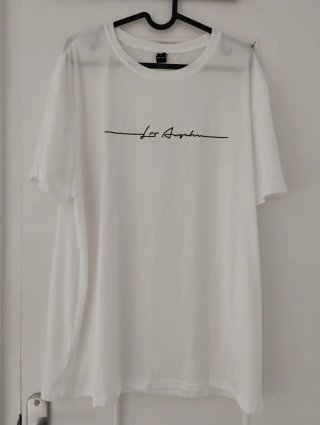 Camiseta blanca Talla L