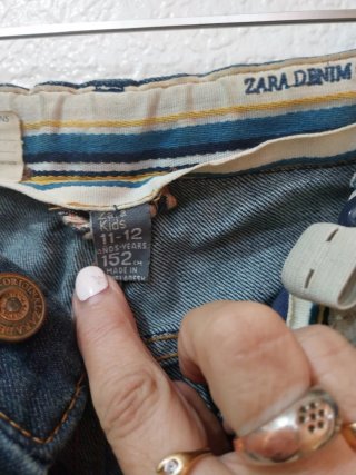 Pantalón vaquero Zara Talla M