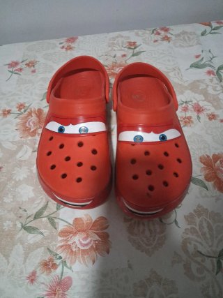 Chanclas Rojas Cars