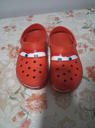 Chanclas Rojas Cars